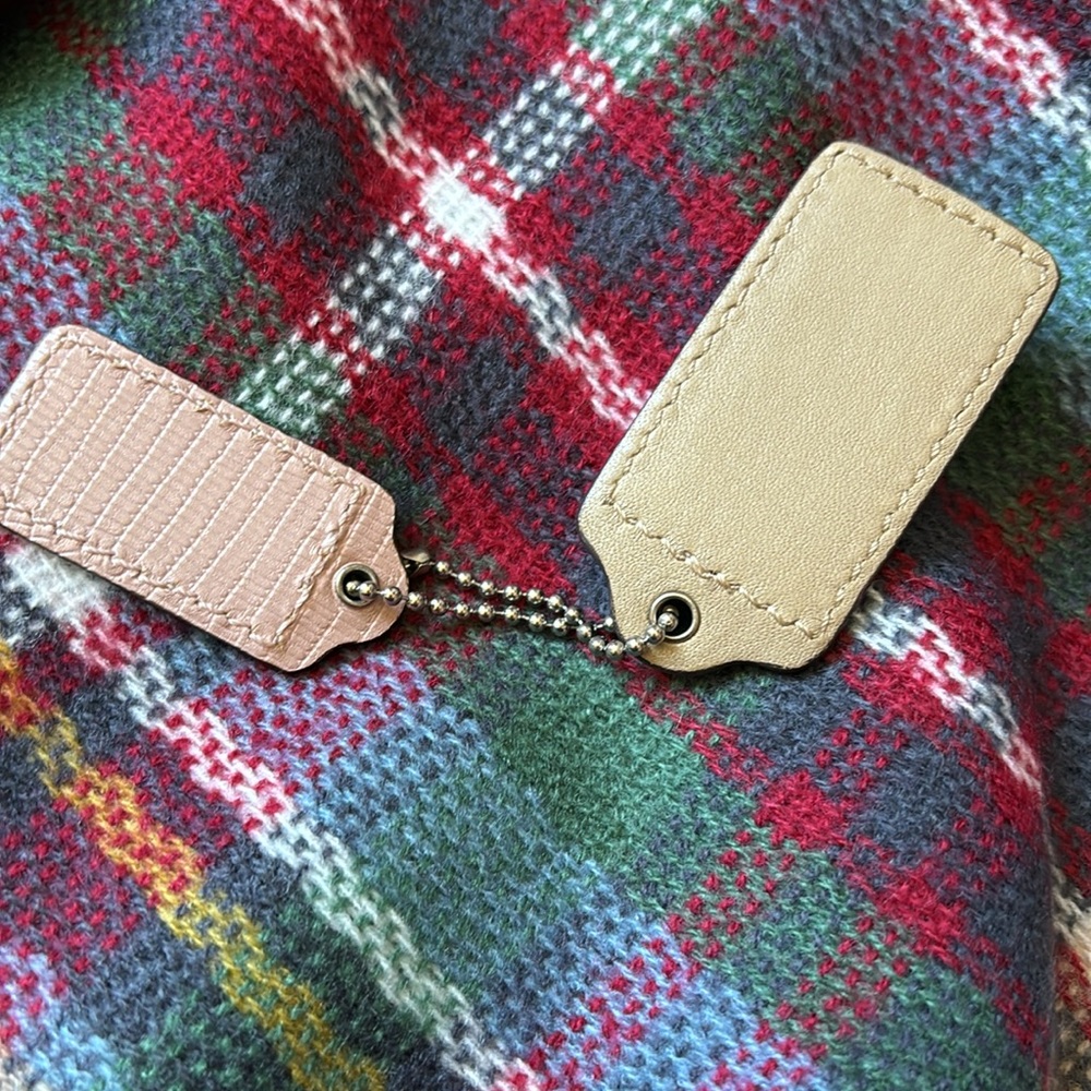 Coach Keychain/Leather Tag - Picture 2 of 3